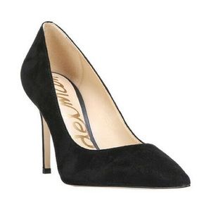 Sam Edelman Hazel Black Suede Pumps